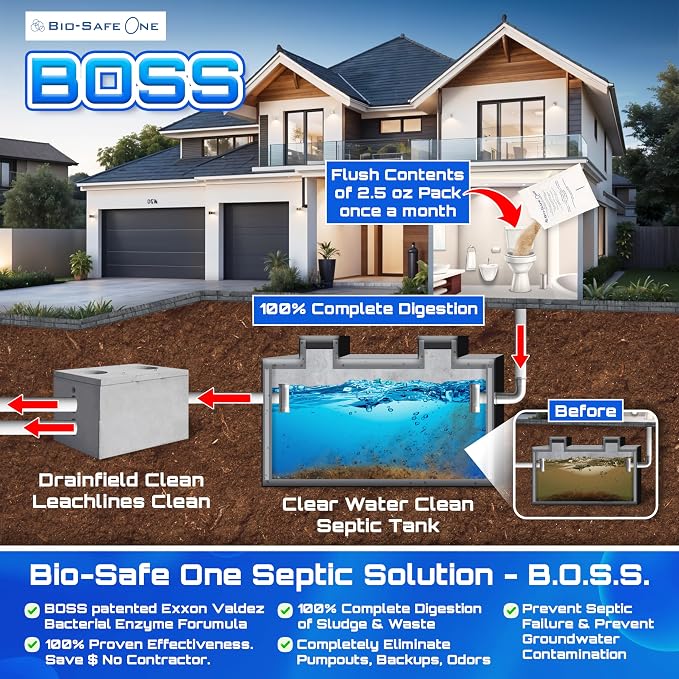BSA 10003 - Septic Tank Treatment - 42 Monthly Treatments - Septic Cleaner - - Image 5
