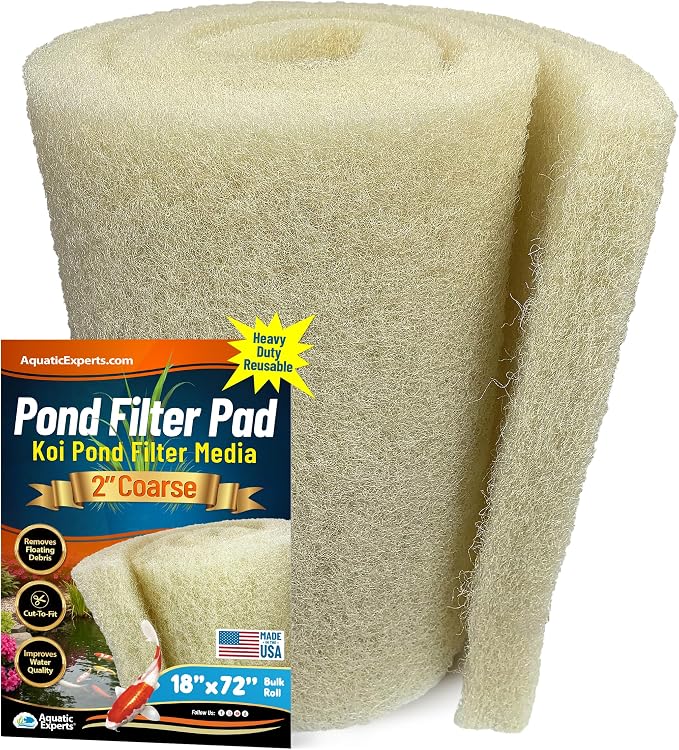 Aquatic Experts Cream COARSE Pond Filter Pad by AquaticExperts
