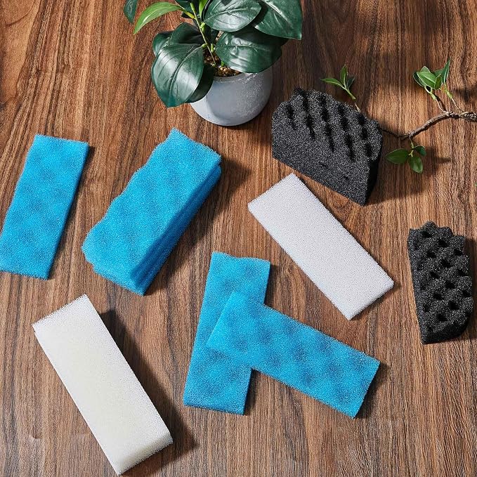 18 Pcs Aquarium Filters Bio Sponge Sets Compatible - Image 5