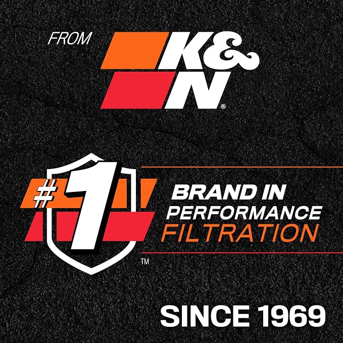 K&N Engine Air Filter:Long Life 18, 000 Mile Replacement AirFilter:Compatible - Image 6