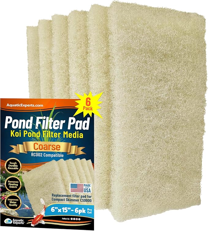 Aquatic Experts Beige COARSE Pond Filter Pad by AquaticExperts