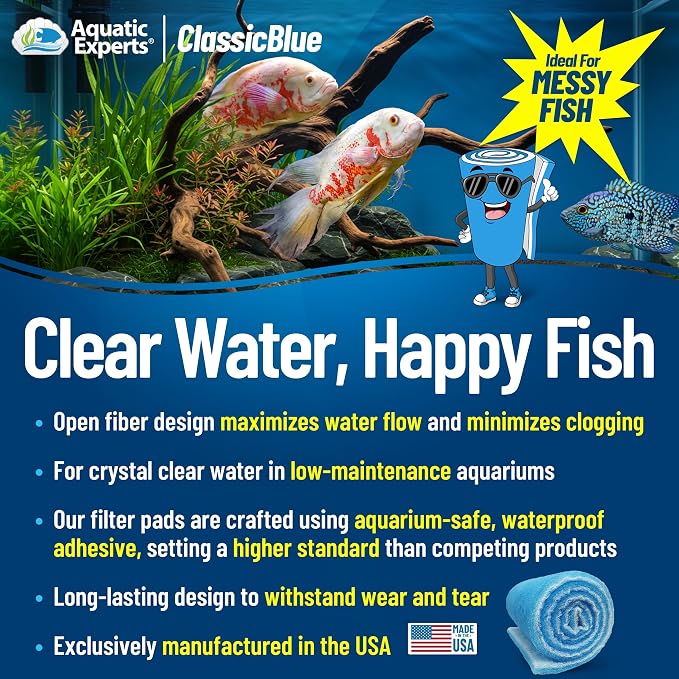 Aquatic Experts Classic Bonded Aquarium Filter Pad -12 Inches by 72 Inches by - Image 2