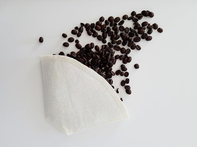 Cloth Reusable Cone Coffee Filter - Image 7