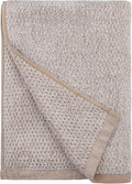 Everplush Diamond Jacquard Bath Sheet, 35" x 66", Brown