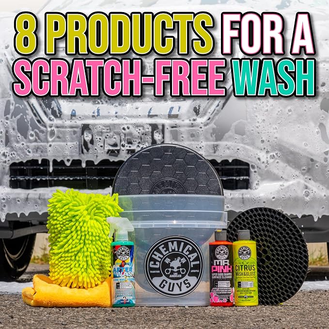Chemical Guys Car Cleaning Kit, Complete Car Wash Kit - Image 2