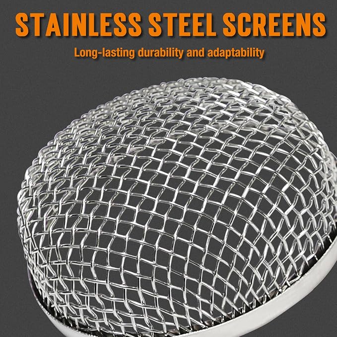 TONDA RV Furnace Vent Screen, Bug Screens Heater Vent Cover - Image 5