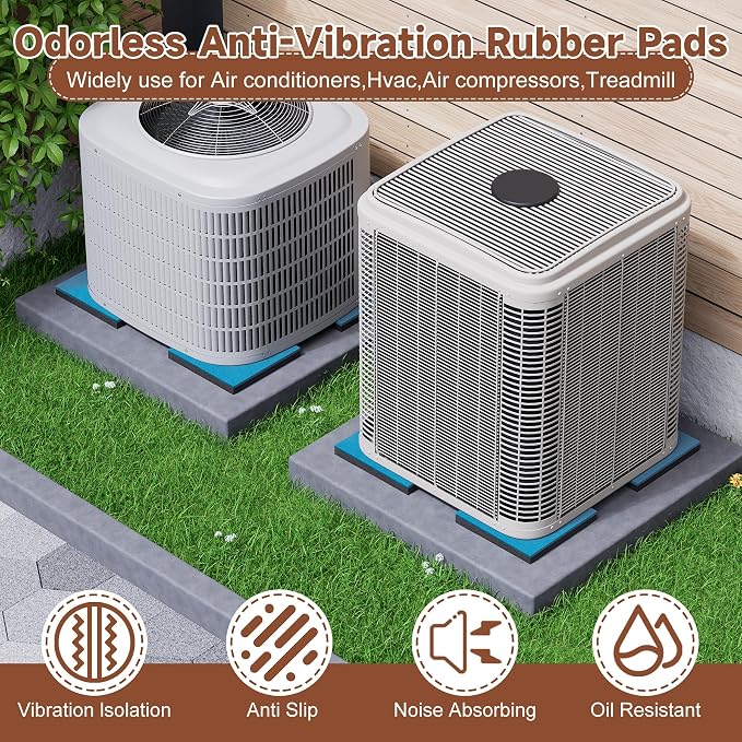 BJADE'S 4P Anti-Vibration Isolation Rubber Pads - Image 9