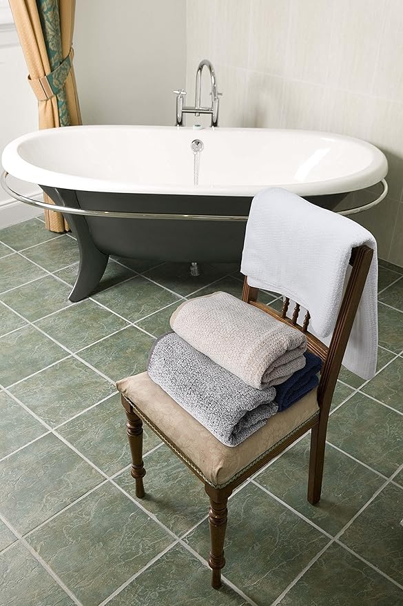 Everplush Diamond Jacquard Bath Sheet, 35" x 66", Brown