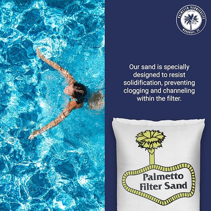 Palmetto 2 Pack Pool Filter Sand, Clean and Clear Water, Natural Sand - Image 4