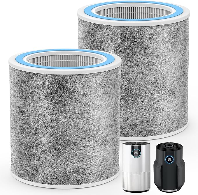 2 Pack HP102 Replacement Filter Compatible by ShufudeJa