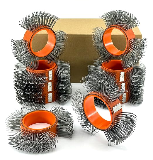 10PCS, Abrasive Carbon Steel Belt/Replacement Coarse Wire Wheel/Rust by Unknown