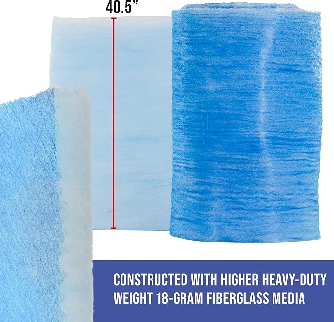 Master Airbrush Elite Paint Spray Booth Exhaust Filter Roll 40.5" x 300' - Image 3