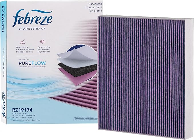 Febreze Odor Control Cabin Air Filter by PUREFLOW RZ19174 Fits 2020-2025 Kia by Febreze