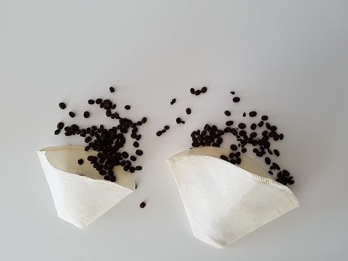Cloth Reusable Cone Coffee Filter - Image 4