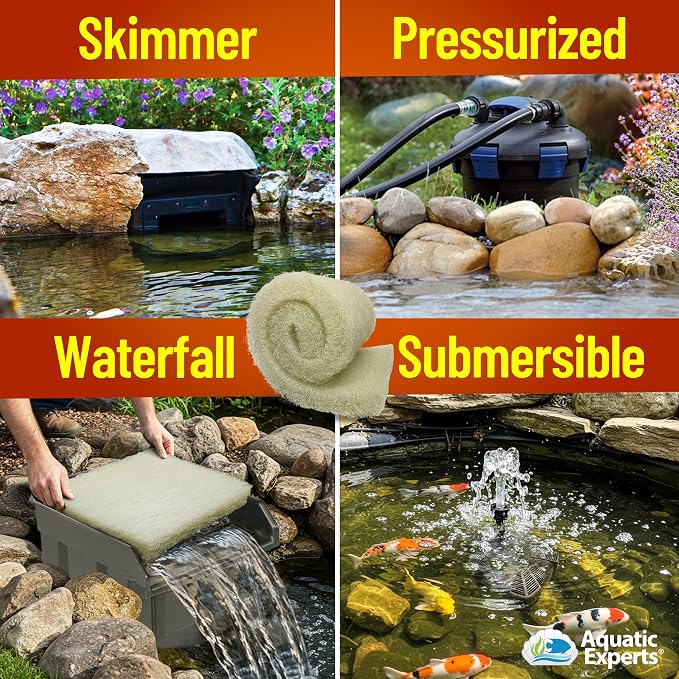 Aquatic Experts Cream COARSE Pond Filter Pad - Image 5