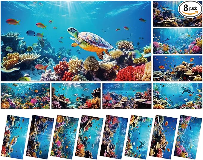 8 Pack Fluorescent Light Covers by Wiooffen