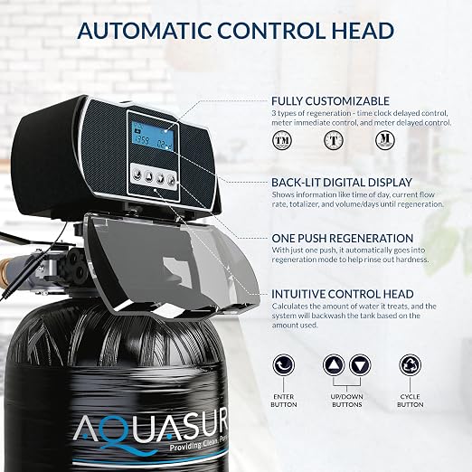 Aquasure Harmony Series 72, 000 Grains Whole House Water Softener Bundle - Image 6
