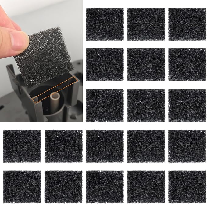 20 Pack Filter Sponges Foam Replacement by TRENBIEN