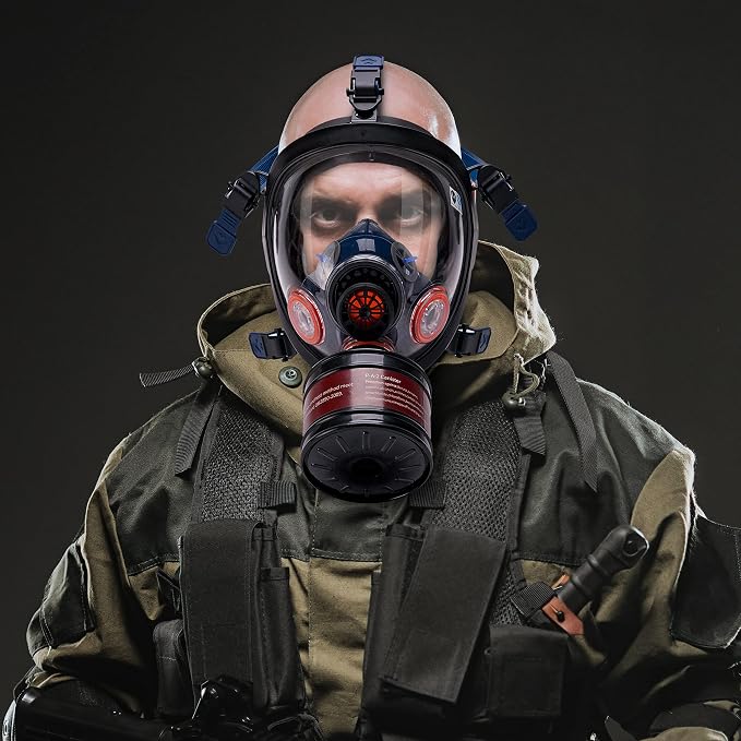 Tesoro P-A-2 Activated Carbon Cartridge Organic Vapors RD40 40mm Gas Mask - Image 5