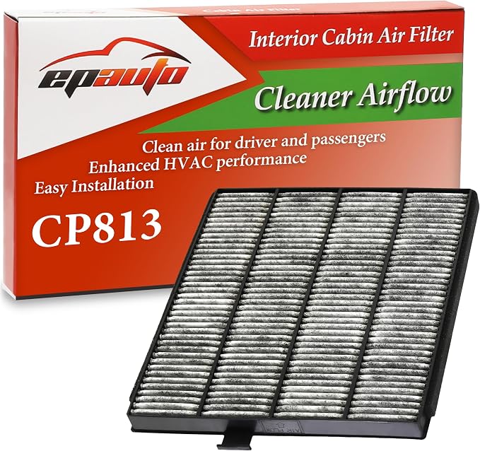 EPAuto CP813 Cabin Air Filter includes Activated Carbon Replacement by EPAuto