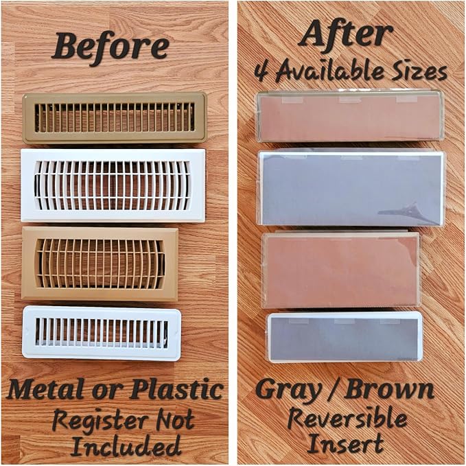 6 Pack GoVentGo Vent Deflector for Floor Registers Register NOT Included - Image 2