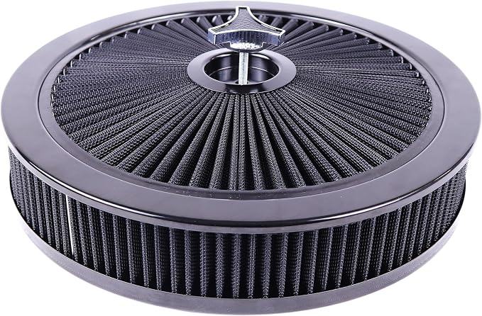 14"x3" Round Air Cleaner Filter Assembly Kit Compatible by JGhyperX