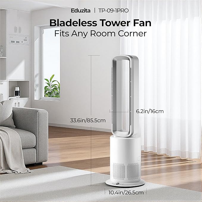 TP09Pro Bladeless Tower Fan - Image 2
