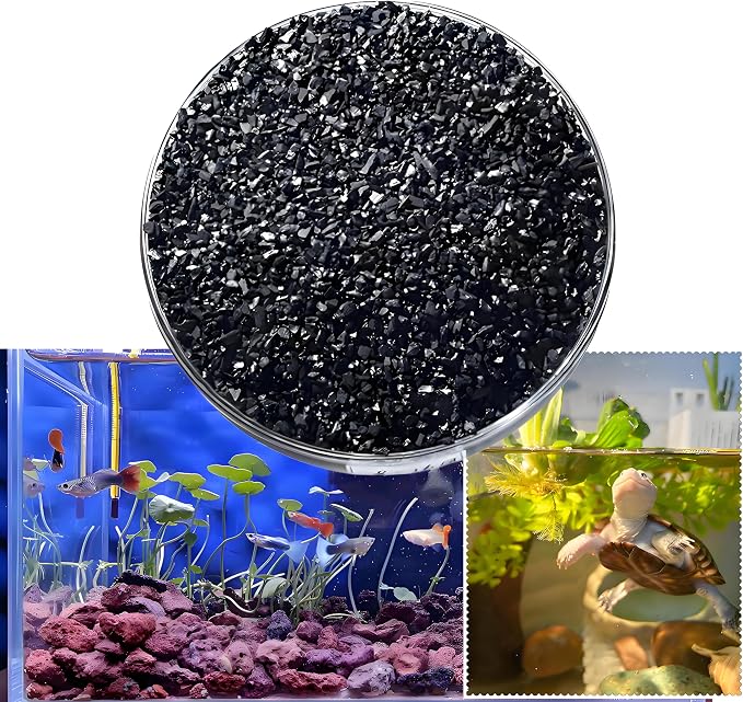 Aqarium Filter Activated Charcoal Aquarium Filter Media Activated Carbon Pellets - Image 4