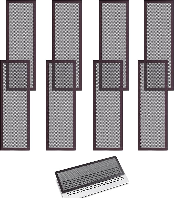 8 Pack Strong Magnetic Floor Vent Cover by YSSHUI