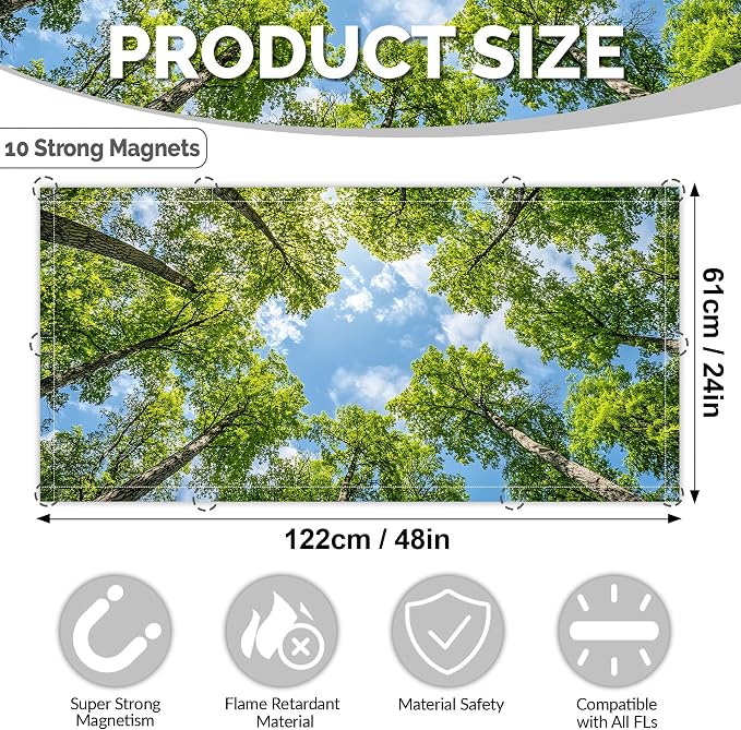 2 Pack Fluorescent Light Covers - Image 3
