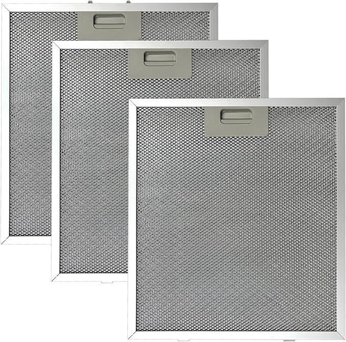 3 PCS 5MU36 Aluminum Mesh Replacement Filter Compatible by BEAUFAN