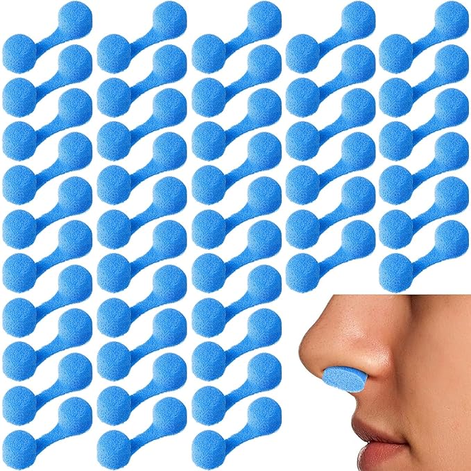 Tondiamo 100 Pieces Nose Plug Filter Disposable Nose Filter Sponge by Tondiamo