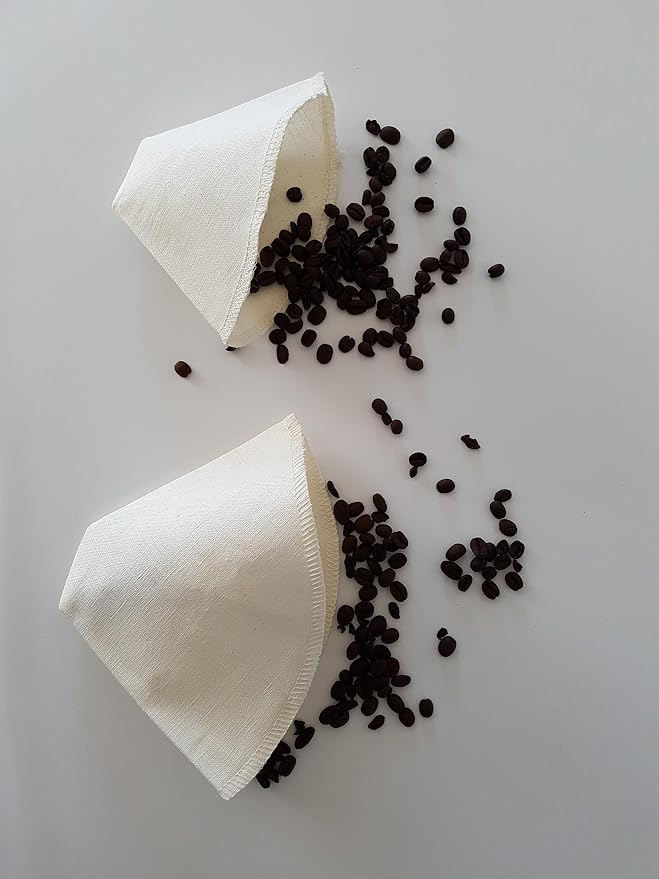 Cloth Reusable Cone Coffee Filter - Image 6