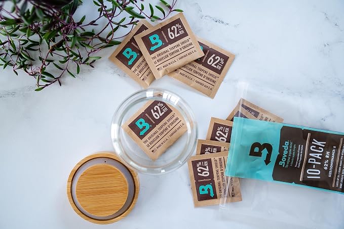 Boveda 62% RH Size 8-10 Pack Two-Way Humidity Control Packs - Image 2