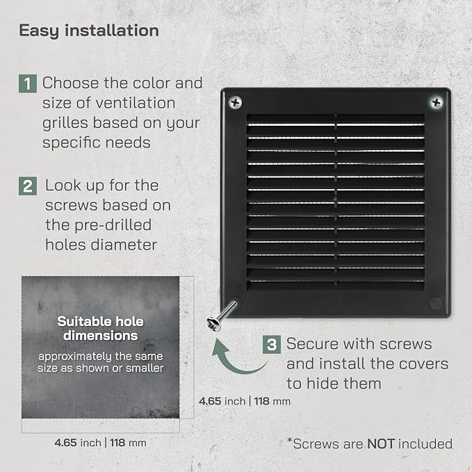 Vent Systems 4.5" x 4.5" Inch - Image 4