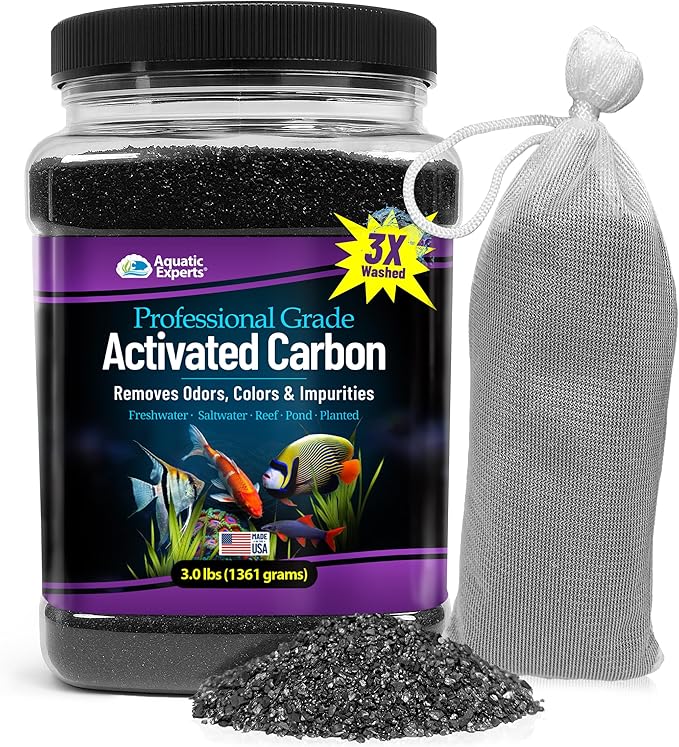 Premium Activated Carbon, Aquarium Carbon by AquaticExperts