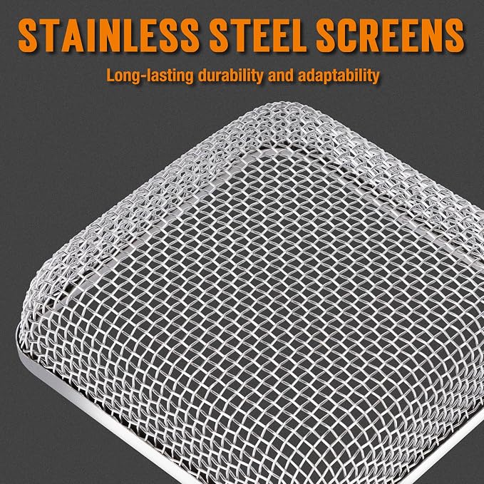 TONDA RV Furnace Vent Screen, Bug Screens Heater Vent Cover - Image 6