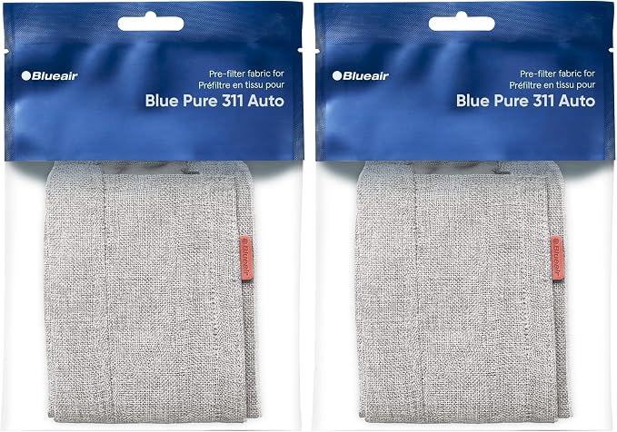 BLUEAIR Blue Pure 311 Auto Light Gray Pre-filter, Washable Fabric Traps Pollen by Unknown