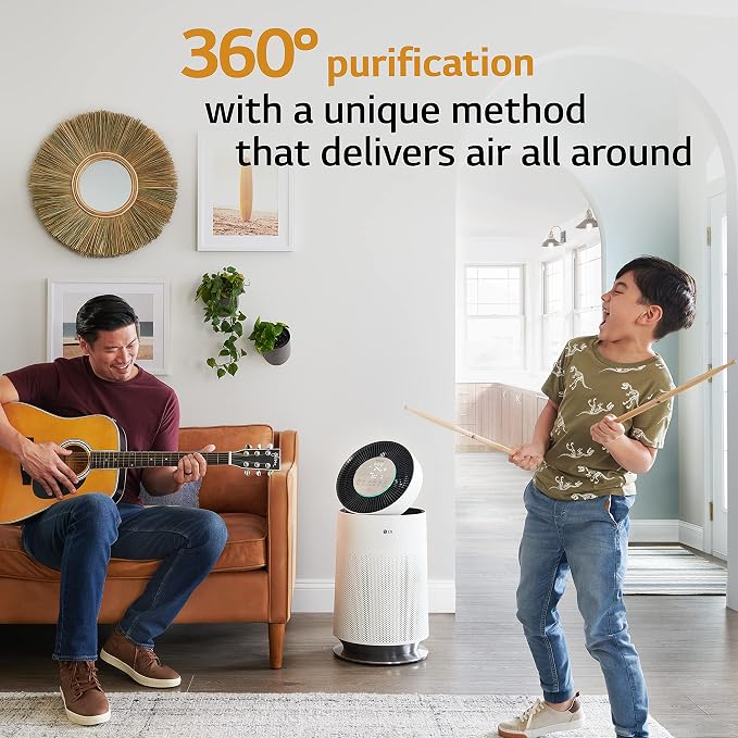LG PuriCare 360-Degree Single Air Purifier - Image 2