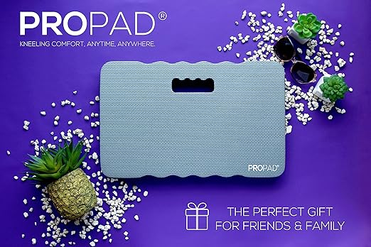 Thick Kneeling Pad, Garden Kneeler for Gardening, Bath Kneeler for Baby Bath, Kneeling Mat for Exercise & Yoga, Knee Pad for Work, Floor Foam Pad, Extra Large (XL) 18 x 11 x 1.5 Inches, Gray