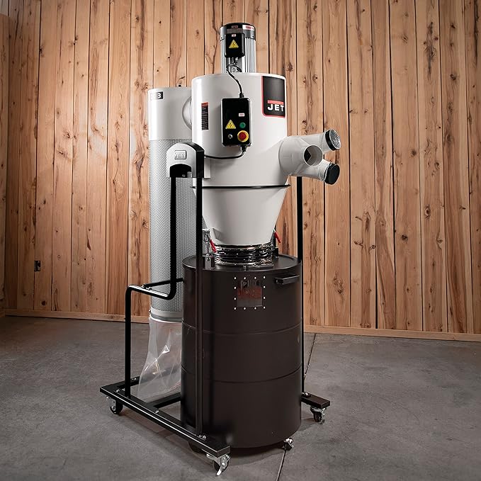 JET Cyclone Dust Collector, 2-Micron Filter, 3 HP, 230V 1Ph - Image 7