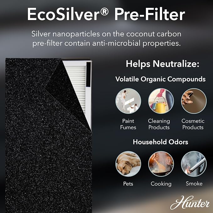 Hunter Air Purifiers for Home Large Room and Bedroom. True HEPA Air Purifier - Image 5