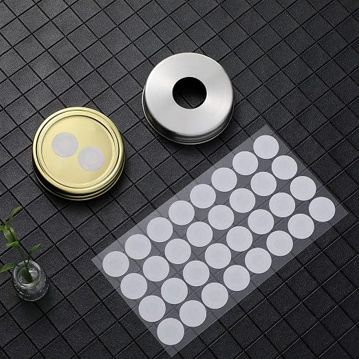 Zonon 64 Pieces Synthetic Filter Paper Stickers 20 mm 0.3 ?m Synthetic Filter - Image 7
