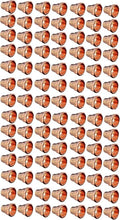 EZ-FLUID Plumbing (100-Pcs) 3/4" C X FIP LF Copper Female Adapter Pressure Copper Fittings,Sweat Solder Connection for Residential,Commercial Pipe.