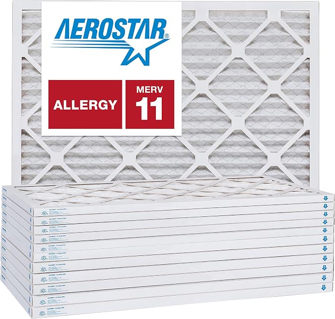 12x16x1 AC and Furnace Air Filter by Aerostar by AirFiltersDelivered