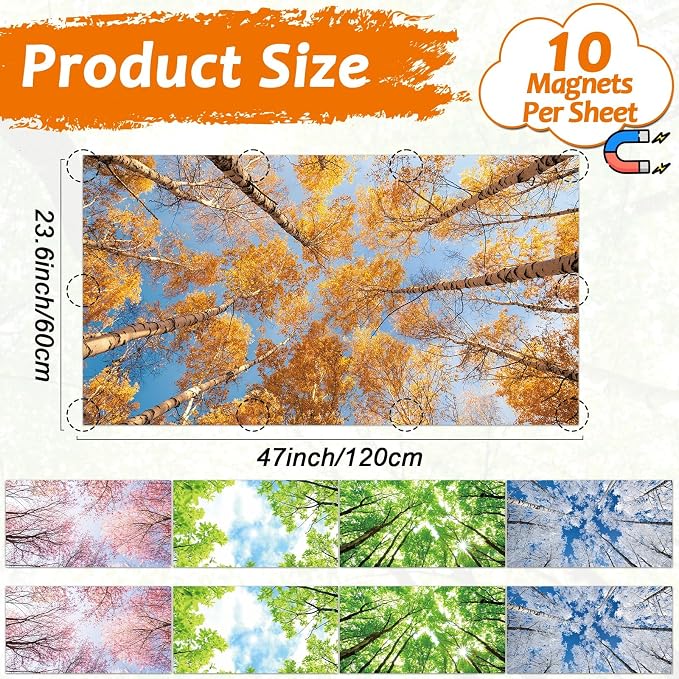 8 Pcs Fluorescent Light Covers - Image 2