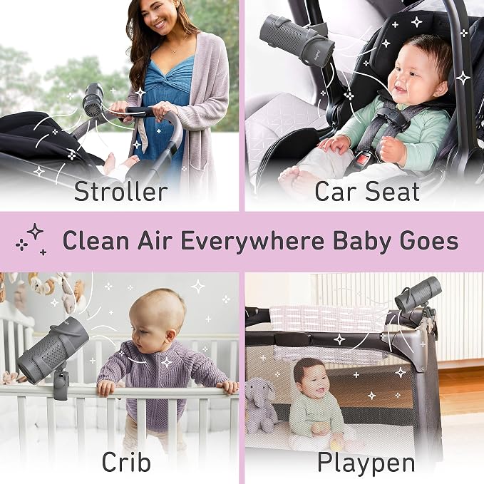 Pure Enrichment PureBaby On-the-Go Air Purifier - Image 4