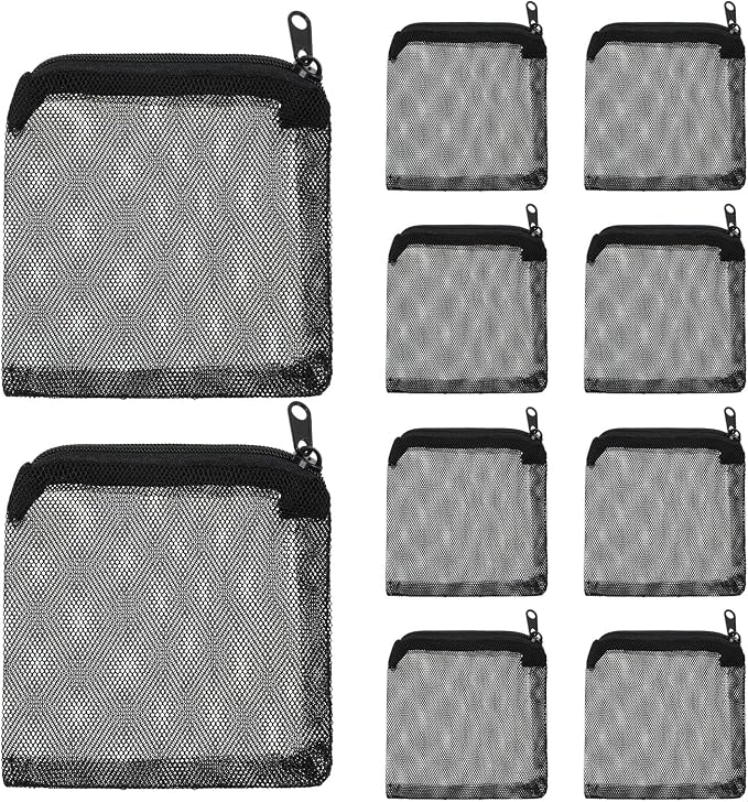 10Pcs Media Bags for Aquarium Fine Mesh Bag 4" x 4" by Unknown
