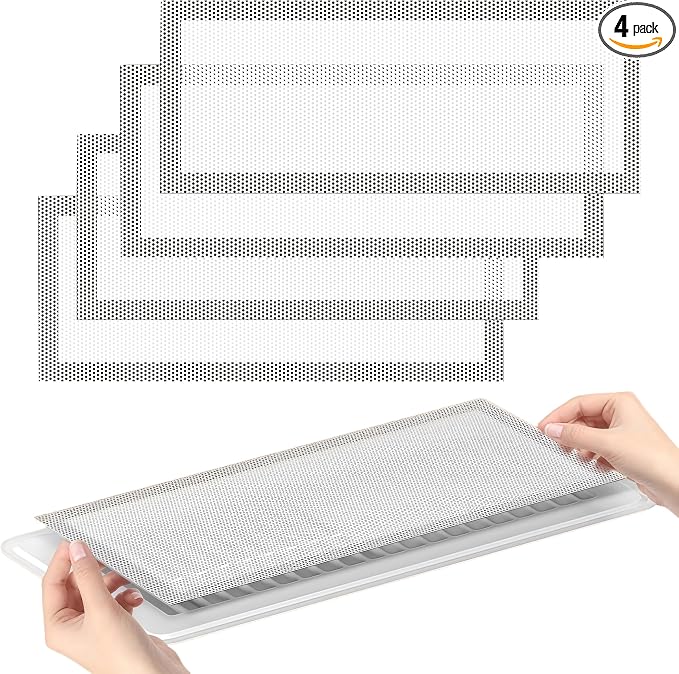 4 PCS White Magnetic Vent Covers -5"x11" Magnetic Air Vent Screen by Unknown