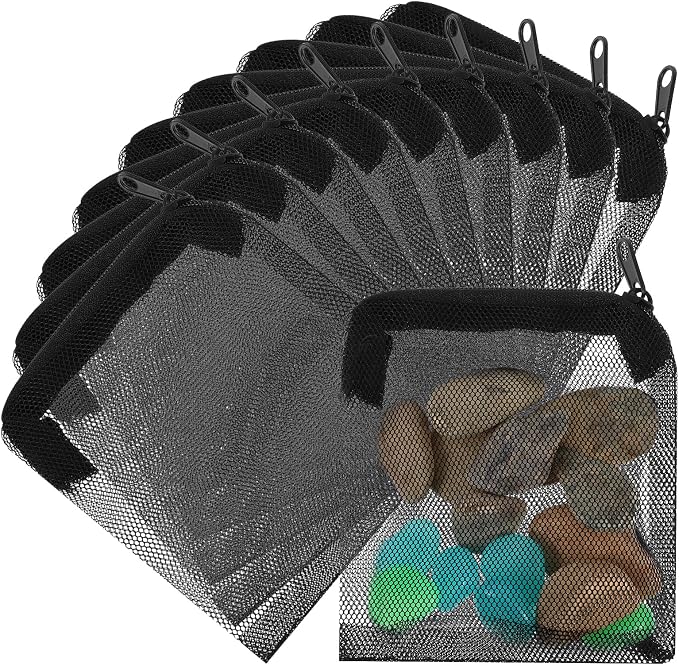 10PCS Aquarium Filter Media Bags, 3x4 Inch Fish Tank Media Mesh Filter Bags by Unknown